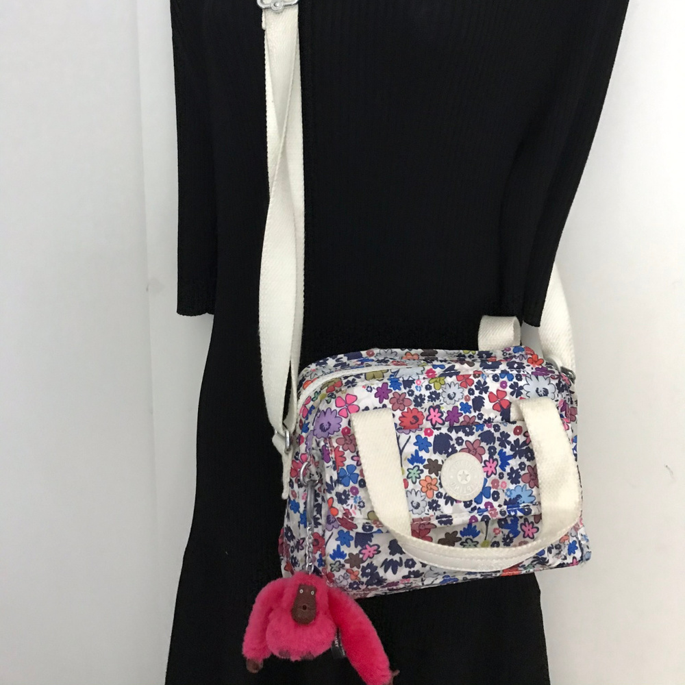 Kipling Multi Color Adjustable Strap Shoulder Bag - image 4